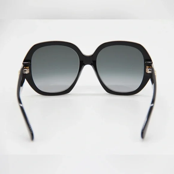 NEW GUCCI GG0796S 001 NEW WOMEN’S OVERSIZED SUNGLASSES GUCCI - Picture 10 of 14